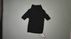 [938]MM  [Promotion Price] Black Polo Collar Straight Shoulder Short Sleeve Women's T-shirt Summer Lightweight Upturned Collar Ice Silk Knitted Top Designer-Style Unique Top