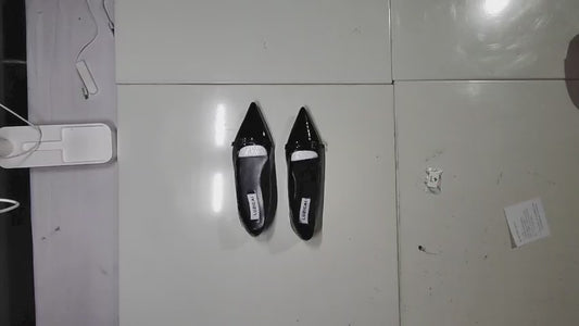 [603]NR Zuo Yi Studio 2023 New Model Korean-style French Pointed Toe Buckle Piao Shoes Comfortable Soft Sole Commute Shoes
