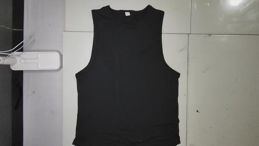 [731]MM  Men's Sleeveless Tank Top for Fitness Workout Iron Pump Muscle American Style Running Basketball Training Quick Dry