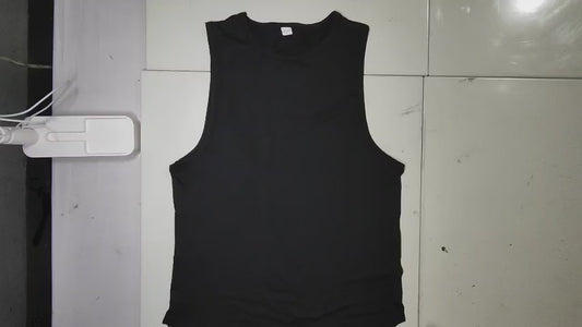 [731]MM  Men's Sleeveless Tank Top for Fitness Workout Iron Pump Muscle American Style Running Basketball Training Quick Dry