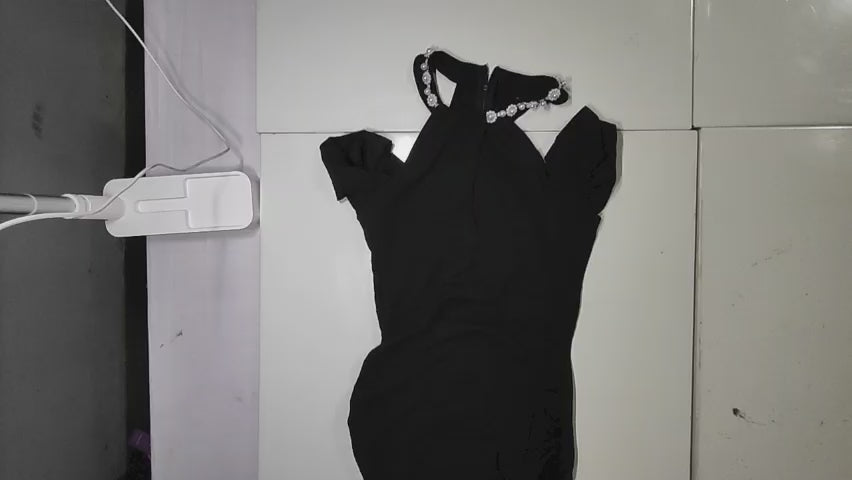 [362]MS Sensual Socialite Alluring Strapless Dress Birthday Petite Evening Gown High-end Formal Dress Spring