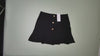 [459]GM   Plus-Size Ruffled Mermaid Skirt Summer Versatile High-Waisted Slimming A-Line Skirt Large Size Black Bodycon Short Skirt