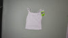 [281]GM    White Sweet Bow Fake Two-Piece Small Camisole Women's Summer Slim-Fitting Pure Desire Short Top Worn Inside and Outside