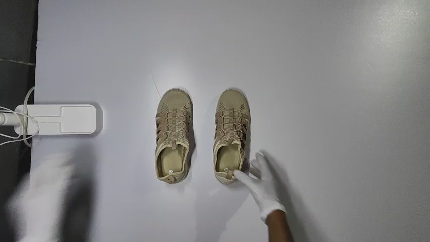 [619]NM Summer Women's Breathable Mesh Shoes, Mom's Sports Slippers, Soft Sole Comfortable Roman Sandals, Old Beijing Cloth Shoes