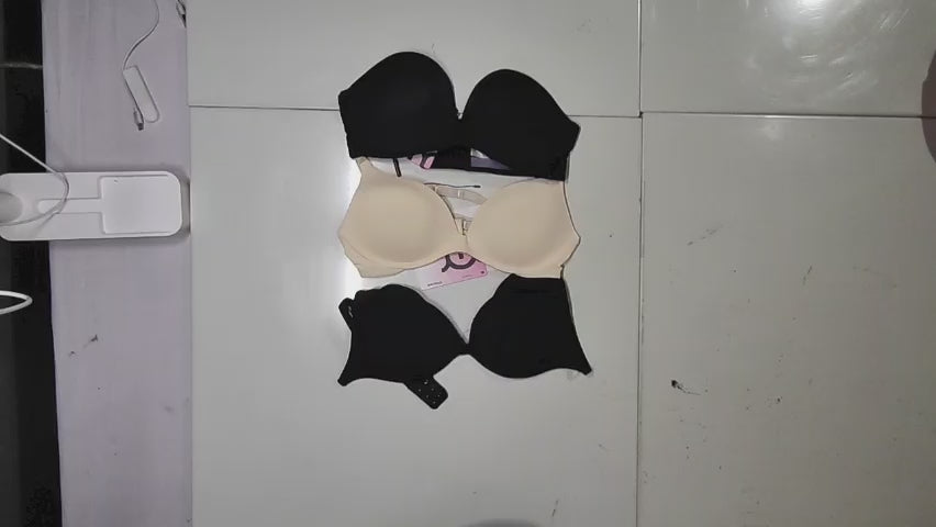 [575]GS    Strapless Bra Push-Up Non-Slip Invisible Bra Thin One-Shoulder Sexy Push-Up Bandeau Style Chest Bra