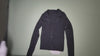 [817]MM  Korean Vintage Polo Inner Layer Gray Knit Sweater Women's Autumn Winter New Design Cardigan Top