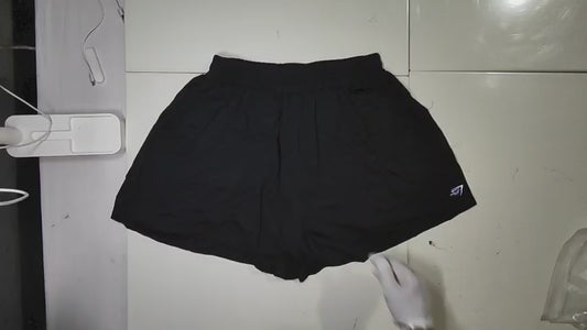 [201]MM Large Loose Anti-Flash Five-Part Shorts for Women Yoga Training Running Plus Size Fitness Pants Cycling Shorts Summer