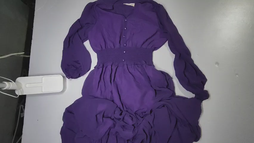 [569]NS 101-199 Purple Series 2025 Spring Summer Women's Dress New Summer 1017 Yueli's Little Dress 33A