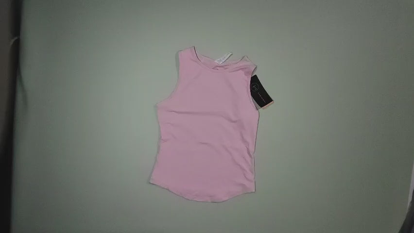 [034]MM  Summer Slim Sports Vest Women's Sleeveless Yoga Wear Gym Training Pilates Cover-Up Running Top