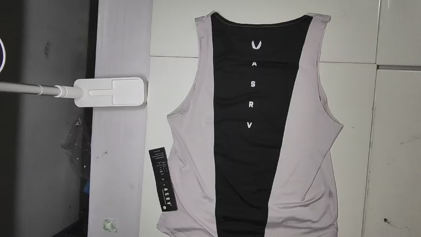 [273]GS   ASRV Men's Summer Sports Tank Top Color-Blocked Quick-Dry Breathable Running Training Weightlifting Fitness Wear