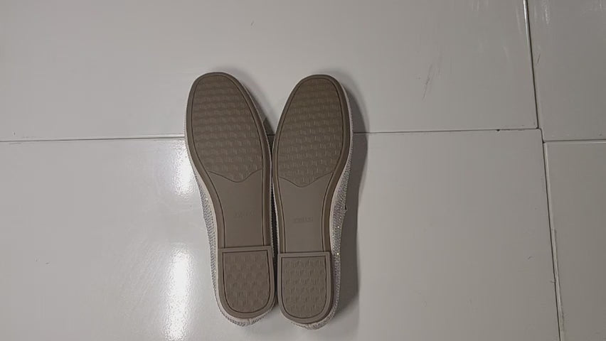 [038]NM Full Diamond Women's 2024 Spring and Autumn New Arrival European-style Soft Sole Flat Shoes with Single Strap and Soft Upper