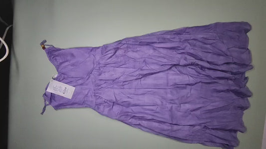 [780]MM  High-end French Purple Strapless Dress Unisex Summer 2025 New Collection Beach Vacation Tailored Waist Elegant Long Dress