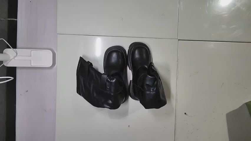 [748]JR Black Petite Women's American Western Boots 2025 New Collection Spring/Autumn Slimming Thick Soles Vintage Long Boots