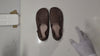 [681]NM Women's Vintage Boho Harajuku Style Chinese Traditional Genuine Leather Soft Flat Sole Slip-On Shoes Original Import