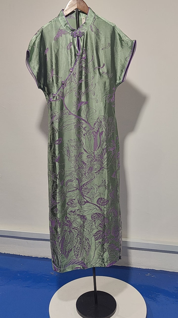 [833]N Chu Chan Yi Shi "Die Wang Lou" New Chinese Style High-End 3D Cutting and Floral Embroidery Traditional Chinese Style Dress