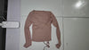 [220]GM  Sensual V-neck Long Sleeve Base Layer Top for Women, Spring and Autumn Unique High-end Style Slim-fit Short-length Top