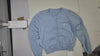 [778]NM Veee Autumn Milk Blue Girls' Slimming Gray Embroidery Versatile Short-Length Soft Fluffy Age-Reducing Knit Sweater Cardigan