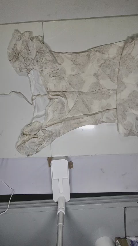 [883]MS French Square Neck Puff Sleeve Floral Print Dress for Kids with Tailored Waist Slimming Elegant Petite A-Line Drawstring Skirt Summer