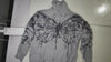 [445]MS American Gray Butterfly Jacquard Turtleneck Mink Velvet Knitted Cardigan for Women Spring & Fall Design Sweater Jacket Top