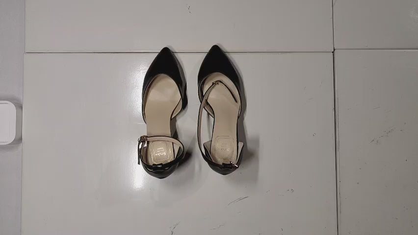 [470]JR Wide Feet Women's Round Toe Sandals, Large Size Extra Large High Heels 41 43, Versatile with High Toe Box and Extra Width and Volume