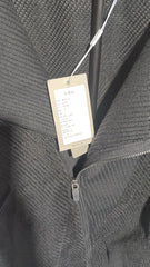 [126]G   BEVAN UP|Bias cut*High stand-up collar textured short jacket