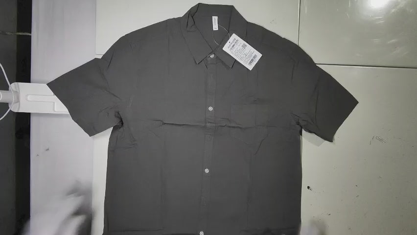 [008]MM Jeanswest 2025 New Collection 100% Cotton Short Sleeve Shirt for Men Lightweight Summer Simple and Versatile Loose Fit Casual Shirt Men's Trendy