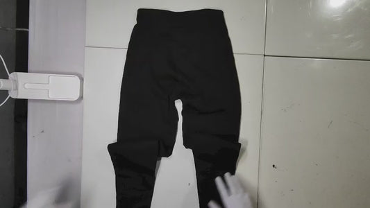 [143]MS Sanqiang Unisex Winter Flocked Thickened 550g Wool Pants High Elastic Mulberry Silk Couple's Base Layer Thermal Leggings