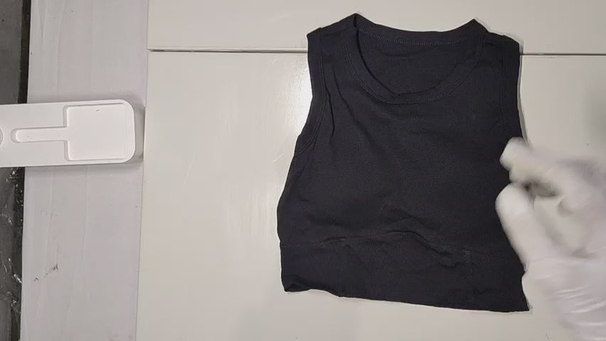 [487]MS White Sweet and Spicy Stylish Back One-Piece Sports Tank Top with Padding for Women, Spring and Summer Outerwear or Inner Layer