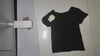[963]NM Women's Wireless Modal 100% Cotton Short-Sleeve One-Piece Cup Vest with Built-In Padding Loungewear