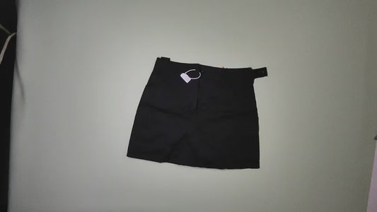[286]GM    [Trainee Girl Group] High-Waisted Sexy Workwear Skirt Women Summer Versatile Slimming Black Mini Skirt