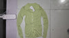 [864]MS ZA Women's New Arrival French Chic Fitted Long Sleeve Collared Semi-Transparent Ribbed Knit Lightweight Jacket 9598097