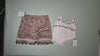 [922]NM  Summer Bohemian Vacation Outfit Set - Top and Skirt for Petite Women
