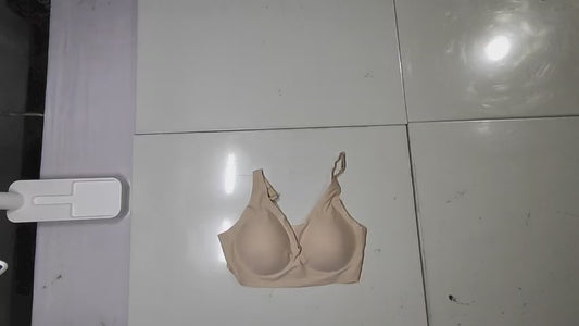 [262]GS  Wire-Free Seamless Earth Tone Comfort Jelly Bra Barely There Soft Lifting for Small Busts