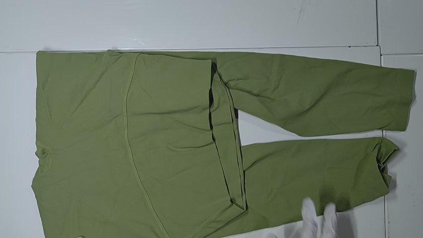[970]NS High-Waisted Seamless Tummy Control Butt Lift Pilates Yoga Pants for Outdoor Wear