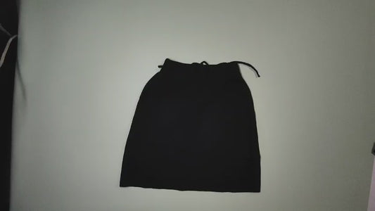 [706]MM Jade Closet Official Store Recommendation ~ Pure Temptation Style Drawstring Elastic Waist Knit Bodycon Skirt for Women