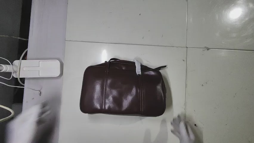 [496]NM New Retro Underarm Bowling Bag for Women Original Niche Vegetable-Tanned Full-Grain Leather Bag Green Black Genuine Leather Bag