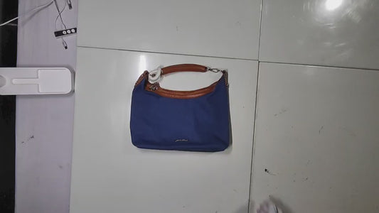 [240]NM Ur Hong Kong Style Retro Denim Tote Bag for Women 2023 New High-End Niche Armpit Bag Single Shoulder Crossbody Bag