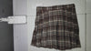 [242]MS 2024 Autumn/Winter Plus Size Checkered Wool Pleated Skirt High Waist Slimming Body-Hugging A-Line Design