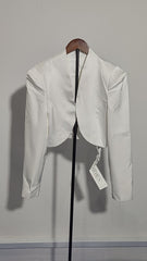 [607] 2025 Early Autumn New Stereo Tailoring Niche Design Shrug High-End Short Chic Stylish Slimming Look Outerwear