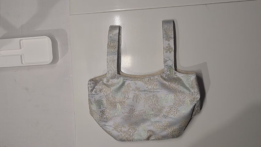 [053]JR Liu Ting Tu Intangible Cultural Heritage Song Brocade Handheld Bag Women's Spring Embroidery Exclusive Sophisticated Style