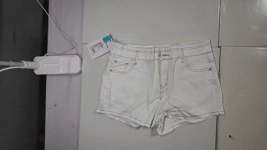 [400]GM    ¡¾Promotional Price¡¿American Trendy High-Waisted Large Size Pocket Embroidery A-Line Mini Shorts Skinny Hot Pants for Women Summer New Arrival