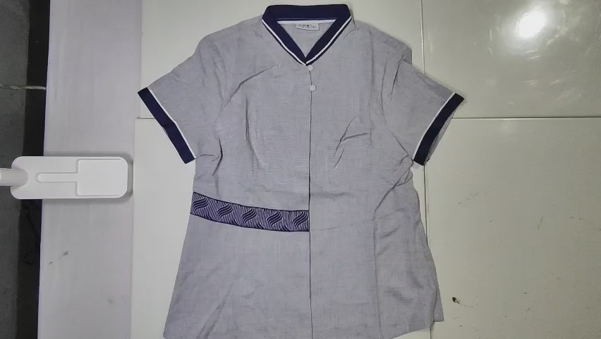 [060]MS YiYanTang New Short-Sleeved Women's Summer Lightweight Breathable Cleaning Workwear Hotel Room Property Management Set