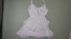 [369]MM  Iceland White Tea Asymmetrical Lace Patchwork Dress Women's Spring and Summer Inner Unique Strappy Dress French Style Base Layer Dress