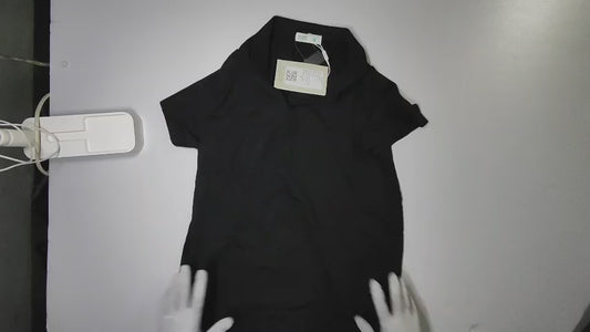 [936]GS   [Clearance] Summer Premium Business Casual Wrinkle-Resistant Collar Polo Shirt Men's Black Short-Sleeve T-Shirt