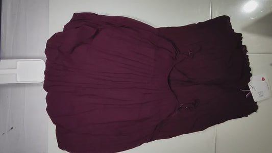 [168]NS 2025 Spring Plus Size Loose Pleated Strap Dress - High-Quality, Elegant, Slimming New Style